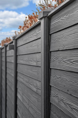 Tuindeco - Berton sleufpaal Reest gecoat hoekmodel 272 cm Tuindeco