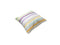 Madison - Sierkussen met paspel ca. 50x50 cm Righe purple Madison