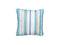 Madison - Sierkussen met paspel ca. 50x50 cm Righe azure Madison