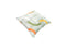Madison - Sierkussen met paspel ca. 50x50 cm Tess orange Madison