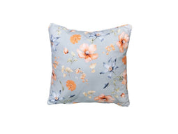 Madison - Sierkussen met paspel ca. 50x50 cm Florina blue Madison