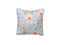 Madison - Sierkussen met paspel ca. 50x50 cm Florina blue Madison