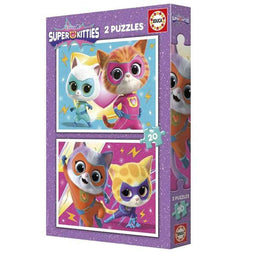 Puzzel Educa Superkitties