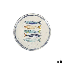Eetbord La Mediterránea Peixe Ø 26 cm (6 Stuks)