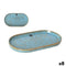 Serveerschaal La Mediterránea Scratch blue (8 Stuks)