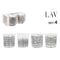 Bierglas LAV BDG386UB4046 345 ml 4 Onderdelen (6 Stuks)