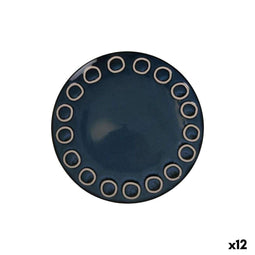 Eetbord La Mediterránea Almudena Blauw (12 Stuks)