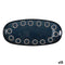 Serveerschaal La Mediterránea Almudena Blauw Ovalen 33 x 14,8 x 2,7 cm (12 Stuks)
