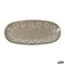 Serveerschaal La Mediterránea Almudena Grijs Ovalen 29 x 13,5 x 2,4 cm (24 Stuks)