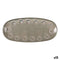 Serveerschaal La Mediterránea Almudena Grijs Ovalen 33 x 14,8 x 2,7 cm (12 Stuks)