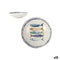 Diep bord La Mediterránea Peixe Ø 21 cm (12 Stuks)