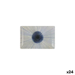 Serveerschaal La Mediterránea Irys Rechthoekig 20 x 13 x 2 cm (24 Stuks)