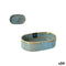 Serveerschaal La Mediterránea Scratch blue 13 x 8 x 4 cm (24 Stuks)