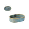 Serveerschaal La Mediterránea Scratch blue 13 x 8 x 4 cm (24 Stuks)