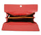 Gigi Fratelli Dames Leren Laptop Trolley 15 inch Romance Business ROM8012 Rood