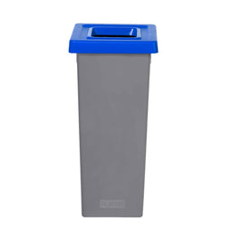 Plafor Fit Bin 53L – Recycling – Grey/Blue
