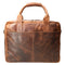 Rat Pack by Orange Fire Leren Laptoptas 15 inch 1068 Bruin