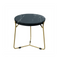 Homestylingshop Salontafels rond - salontafel marmer - salontafel Zwart 50-40 cm