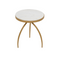 Homestylingshop Bijzettafel Kor - bijzettafel marmer - bijzettafel rond