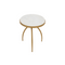 Homestylingshop Bijzettafel Kor - bijzettafel marmer - bijzettafel rond