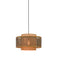 Hanglamp Bhutan - Bamboe/Zwart - Ø50cm