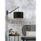 Wandlamp Andes - Bamboe Zwart/Zwart - 50x32x45cm