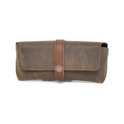 Barbarossa Leren Brillenkoker Ruvido 829-008 Military