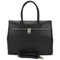 Gigi Fratelli Dames Leren Laptoptas 16-17 inch Romance Business ROM8007 Zwart