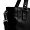 Chesterfield Leren Shopper Jade Zwart