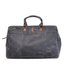 Berba Leren Weekendtas Barbarossa Blauw