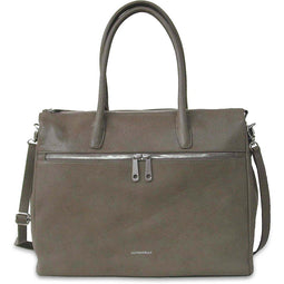 Gigi Fratelli Dames Leren Laptoptas 15 inch Romance Business ROM8006 Taupe