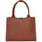 SOCHA Leren Dames Laptoptas 14 inch Diamond Edition Cognac