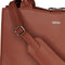 SOCHA Leren Dames Laptoptas 14 inch Diamond Edition Cognac