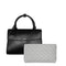 SOCHA Dames Laptoptas / Tablettas 10 inch Tiny Tip Croco Zwart