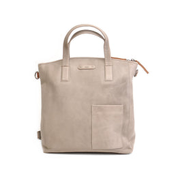 Berba Leren Convertible Shopper 13 inch Barbarossa Femme 825-149 Grijs