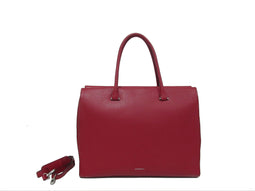 Gigi Fratelli Dames Leren Laptoptas 17 inch Romance Business ROM8017 Rood