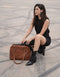 Spikes & Sparrow Leren Laptoptas 15 inch A1271 Brandy