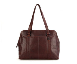 Spikes & Sparrow Leren Laptoptas 15 inch A1271 Bruin