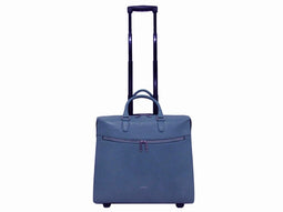 Gigi Fratelli Dames Leren Laptop Trolley 15.6 inch Romance Business ROM8015 Jeans