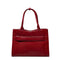 SOCHA Dames Laptoptas 14 inch Midi Croco Burgundy