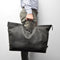 Berba Leren Sporty Weekendtas Barbarossa 826-601 Zwart