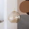 Loop pendant amber D