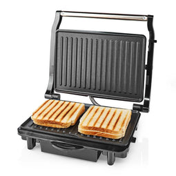 Nedis Contact Grill | Zilver