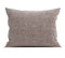 Zo Home Lino Kussensloop Linnen Look - chocolat