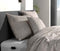 Zo Home Lino Kussensloop Linnen Look - chocolat