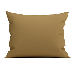 Zo Home Satinado Kussensloop Katoen Satijn - cognac brown 60x70cm