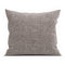 Zo Home Lino Kussensloop Linnen Look - chocolat 80x80cm