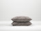 Zo Home Lino Kussensloop Linnen Look - chocolat 80x80cm