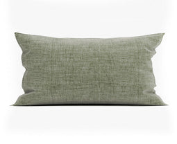 Zo Home Lino Kussensloop Linnen Look army green