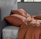 Zo Home Satinado Kussensloop Katoen Satijn - copper orange 40x80cm